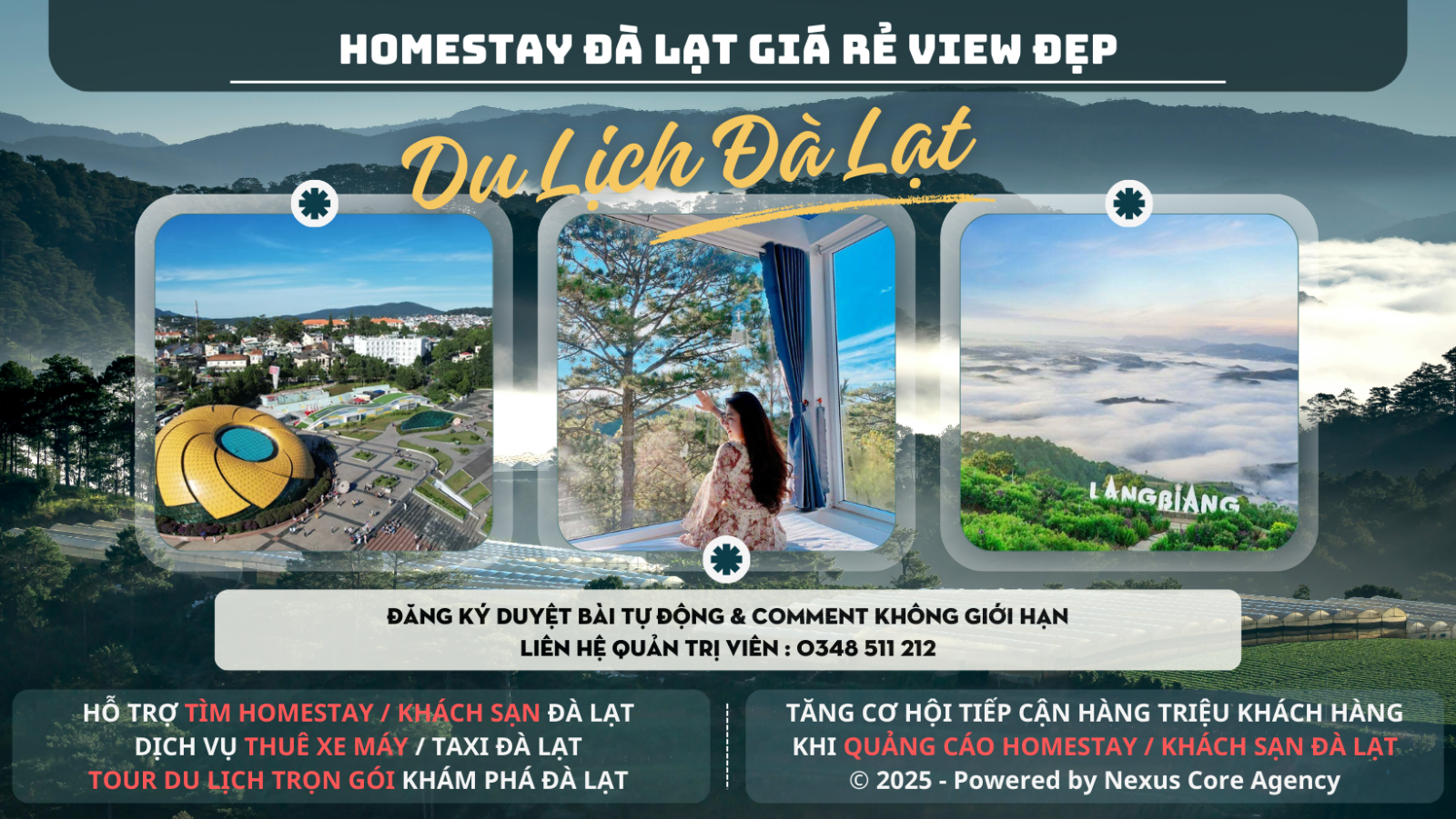 Homestay Đà Lạt Giá Rẻ View Đẹp